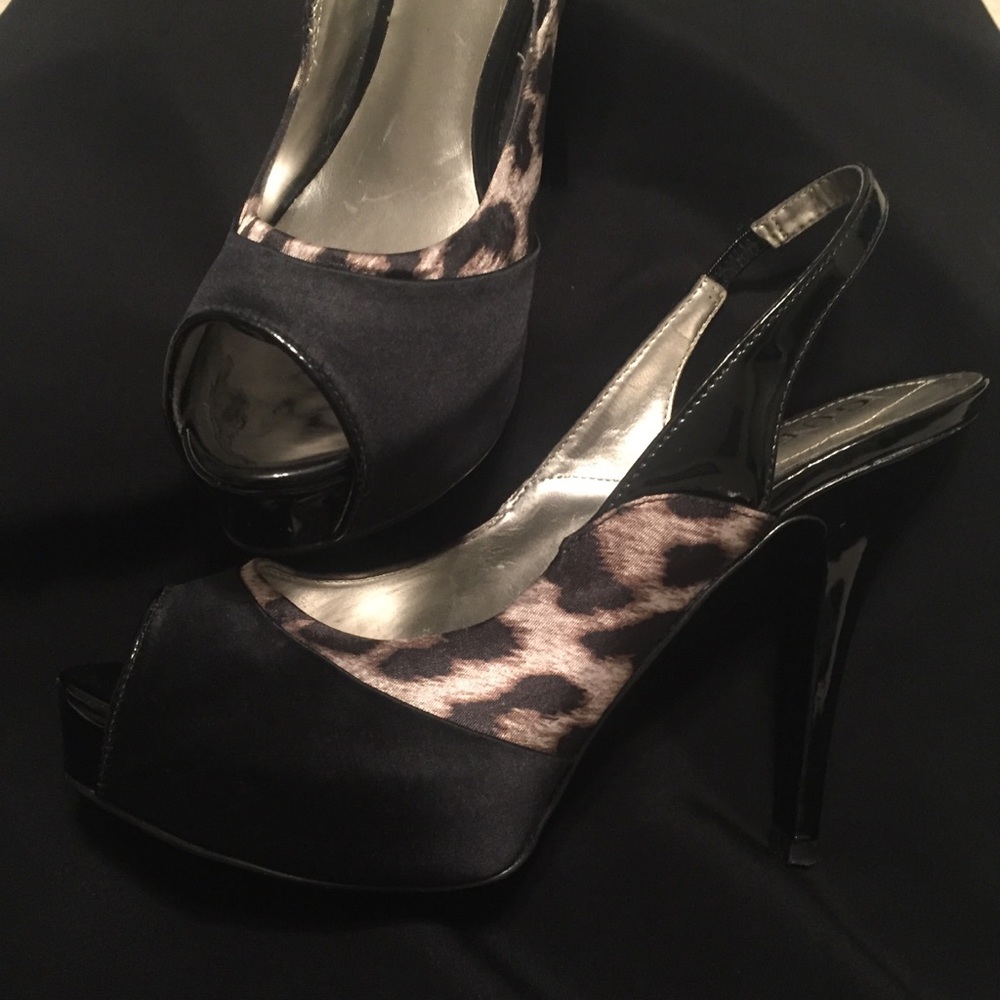 Guess heels, excellent condition, size 7 1/2 - Picture 1 of 8